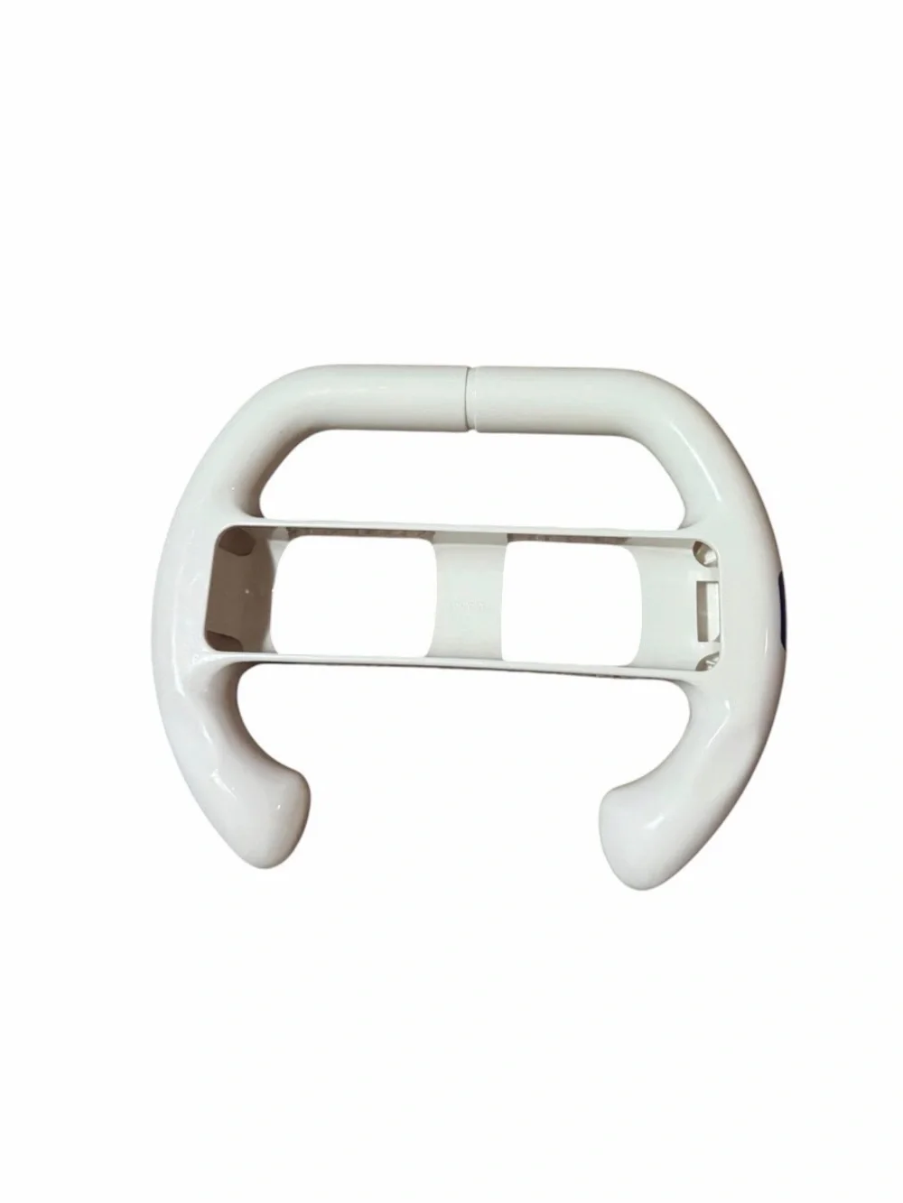 White Racing Wheel Accessory for Wii Remote